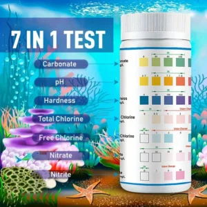 Kit para medir pH y niveles de amoníaco